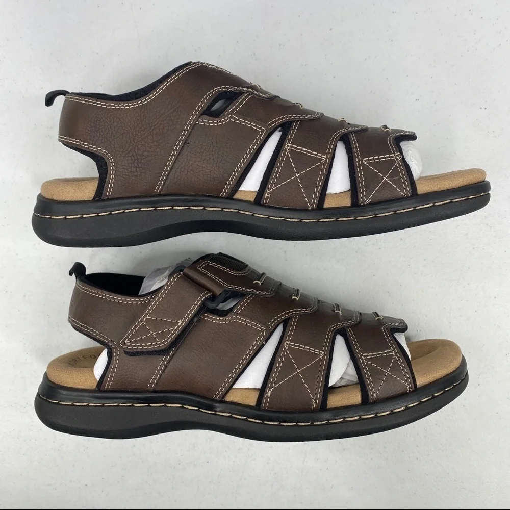 Dockers Shorewood Leather Casual Sandals